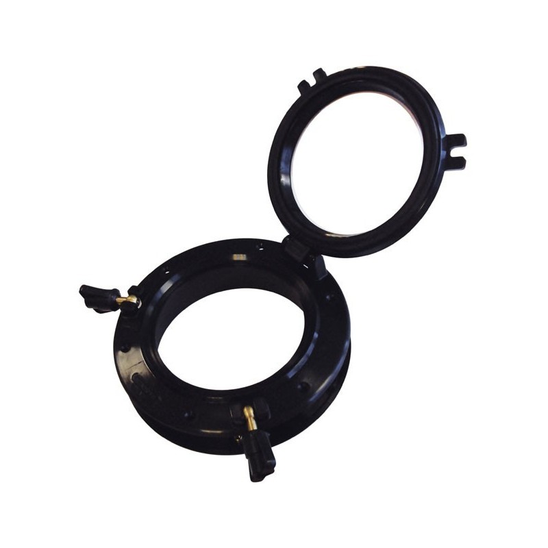 Oblò apribile circolare D.270mm Nero MT1614121-20%