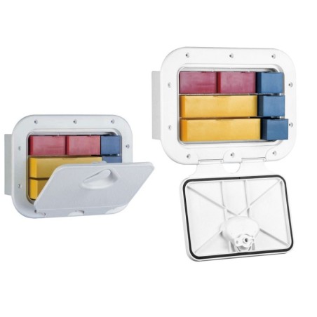 Classic rectangular hatch with box 275x375mm Without lock LZ196572