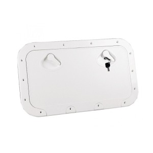 Rectangular hatch 355x600mm With lock LZ196598