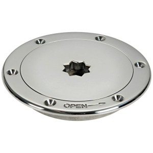 Stainless steel inspection hatch External Ø 132mm Passage 91mm OS2010350