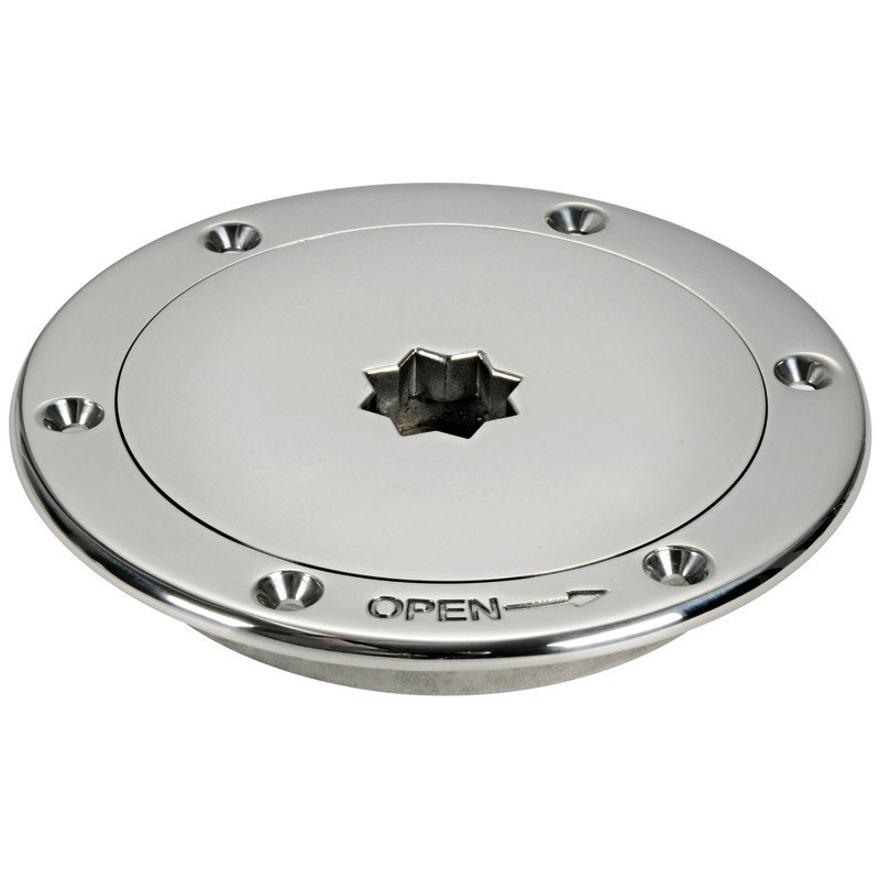 Botola di ispezione stagna in inox Ø esterno 132mm Passaggio 91mm OS2010350-18%