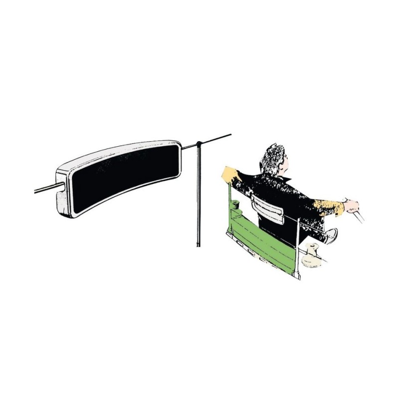 Schienalino in polietilene bianco per draglie OS2429200-40%