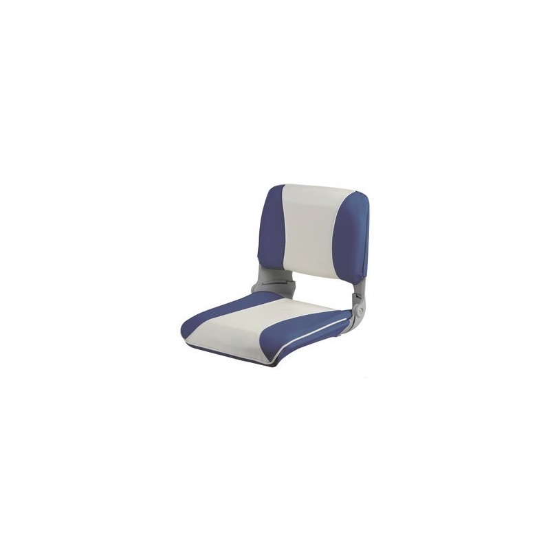 Seat with foldable backrest and pull-out padding White / Blue OS4840203
