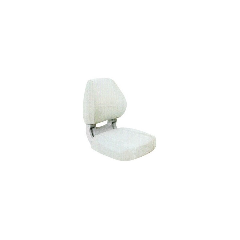 Sedile ergonomico Sirocco Bianco Schienale ribaltabile con blocco OS4840701-18%