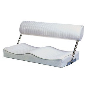 Sedile biposto ribaltabile 80x40cm in Skay bianco OS4841200-18%