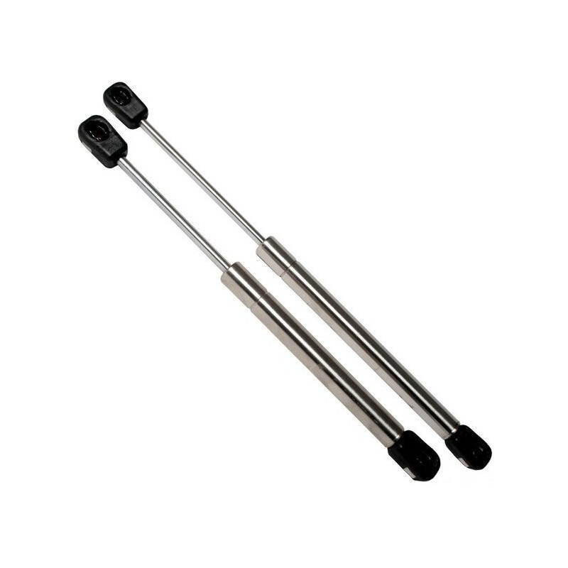 Molla a gas in acciaio inox con testa a sfera Aperto 305mm Corsa 89mm OS3802035-40%