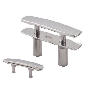F-LINE S Pop-Up mirror polished Stainless Steel mooring cleat L.180mm MT1114718