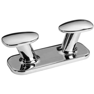 Polished stainless steel Mushroom cleat 200xh90mm OS4017324