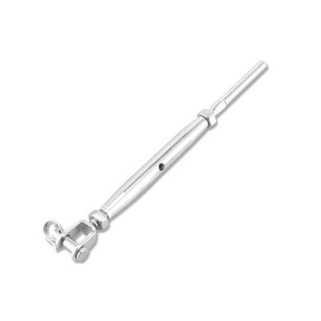 Tenditore in acciaio inox a pressare per cavo D.6mm N120882800282-40%