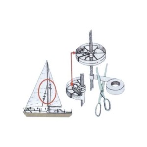 Sailguard Coppia Rotelle di protezione per vele OS5737340
