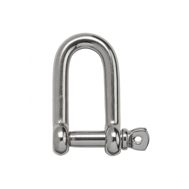 Stainless steel long snap shackle with screw-lock Pin 5mm MT0120805