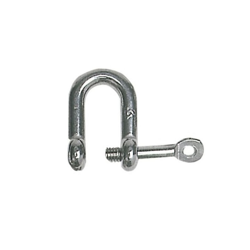 Grillo in inox a U asse imperdibile 6mm 10pz OS0822006-40%