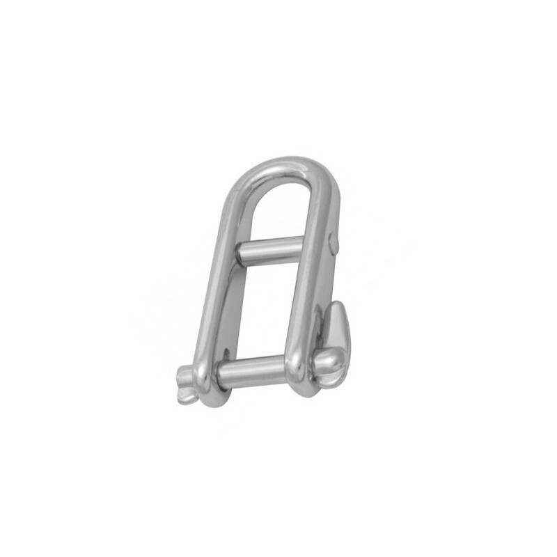 Stainless steel shackle with captive locking pin 6mm OS0876406
