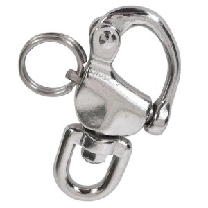 Stainless steel 316 rol Jib with eye 68mm MT0222670