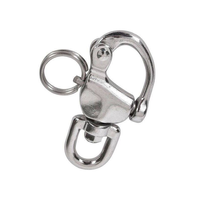 Stainless steel 316 rol Jib with eye 68mm MT0222670