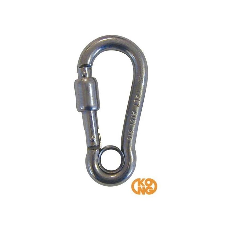 Kong 561 Stainless steel Carabine Hook 8x80mm N60641028915