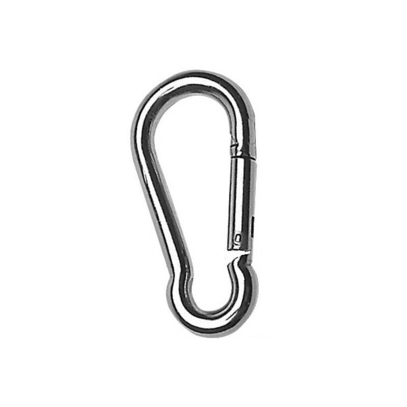 Stainless steel snap hook without eyelet 3mm 10 piece pack OS0918703