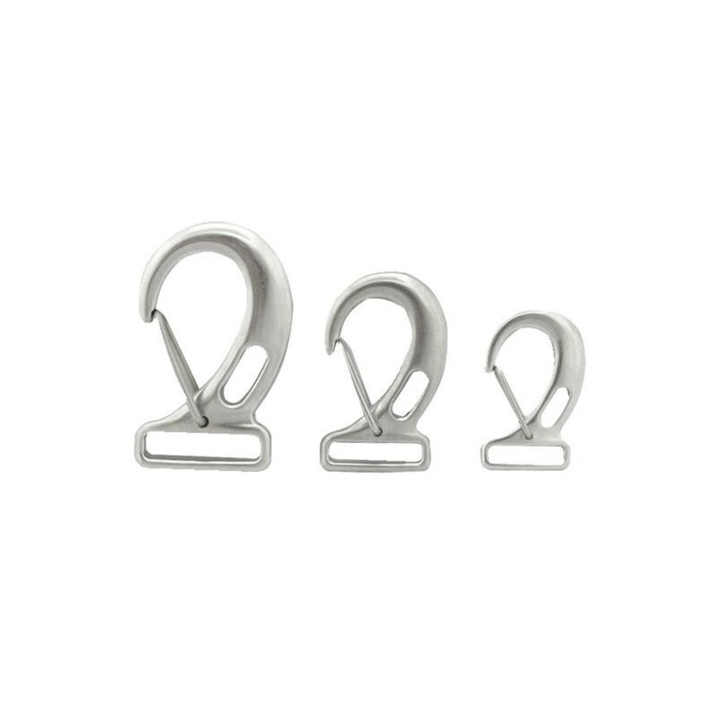 Stainless steel snap hook for webbing max 32mm Length 72mm OS0924902