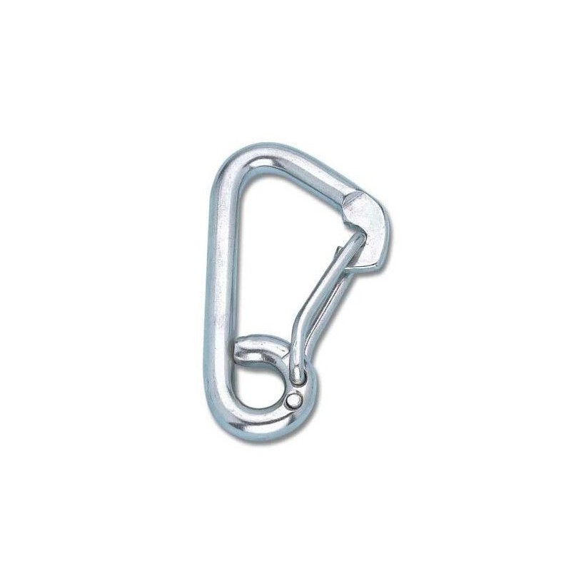 Stainless Steel spring lock snap hook L.100mm/D.10mm TRM0610101