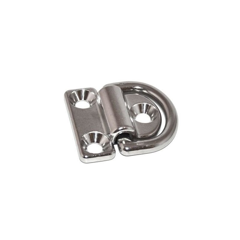 Anello Abbattibile in Inox Base a 3 fori 65x64mm Carico di rottura 2200kg OS3986681-40%