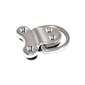 Anello Abbattibile in Inox - Base a 4 fori 45x45mm - Carico di rottura 900kg OS3986686-40%