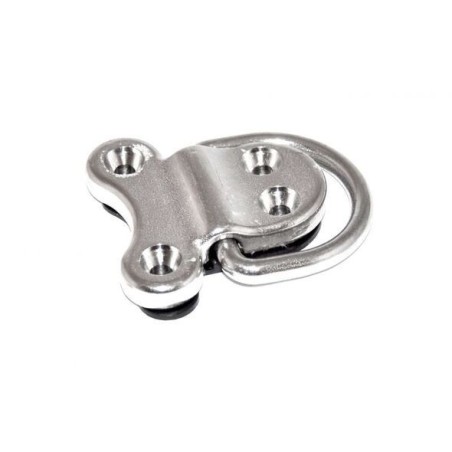 Anello Abbattibile in Inox Base a 4 fori 51x51mm Carico di rottura 1500kg OS3986687-40%