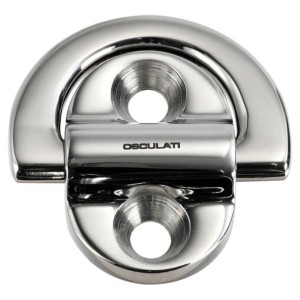 Anello abbattibile Pad eye 45x46mm Anello 6 mm 2 fori OS3987000-40%