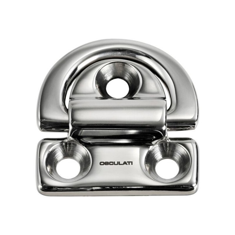 Anello abbattibile Pad eye Medio 77x75mm Anello 10mm OS3987003-40%