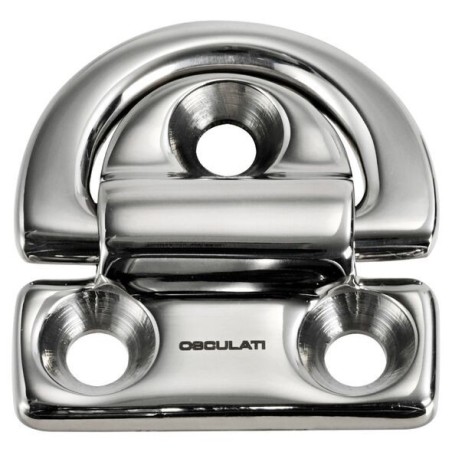 Anello abbattibile Pad eye Medio 77x75mm Anello 10mm OS3987003-40%