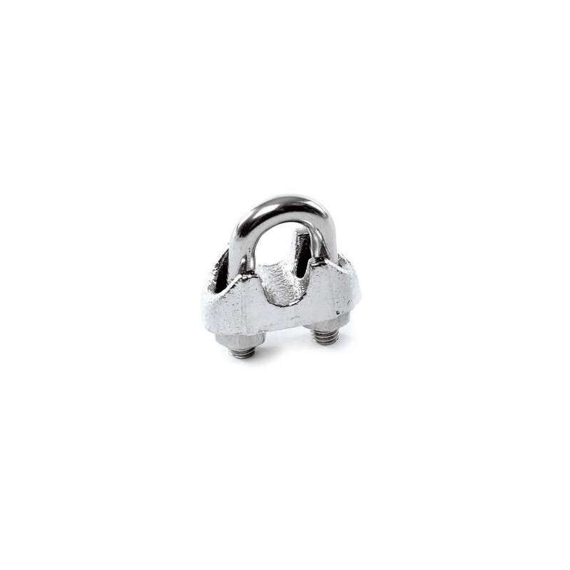 Stainless steel U-bolt clamp for 11/12 mm cables OS0418106