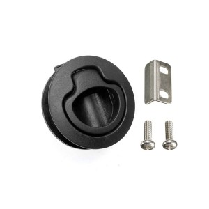 Plastic flush pull latches Without lock Black N61441700520