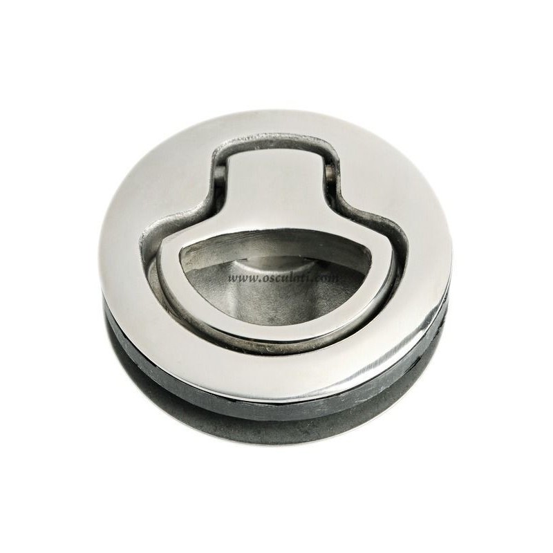 AISI 316 stainless steel Flush pull latches small 62mm OS3814705
