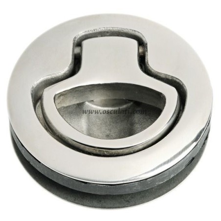 AISI 316 stainless steel Flush pull latches small 62mm OS3814705