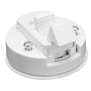 Alzapagliolo in Nylon Bianco per chiusura Sportelli con Serratura OS3814720-40%