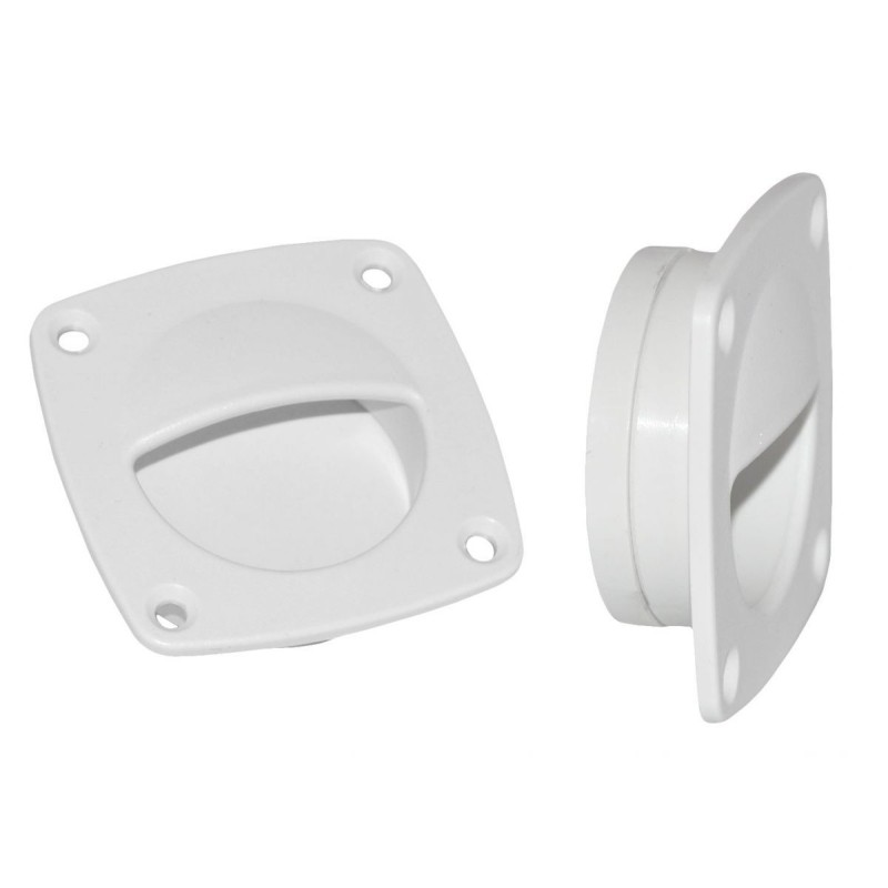 Alzapagliolo in plastica bianco con foro 44mm N61441704954-5%