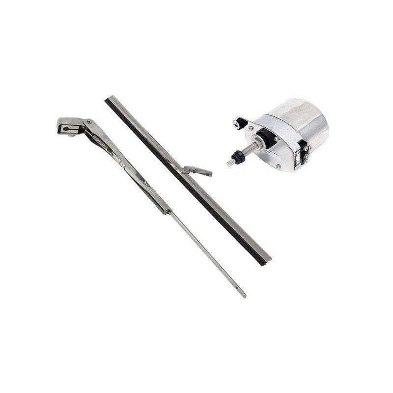 Tergicristallo Completo di Braccio Spazzole in Acciaio Inox 200-280mm OS1915250-40%
