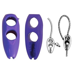 Self locking hook for shock cord D.6mm N61700600662