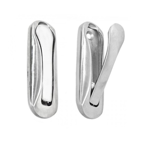 Chromed brass Foldaway coat hanger 75x25mm OS3810401