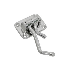Porta abiti a 2 becchi in acciaio inox Base 38x53 mm OS3831300-0%