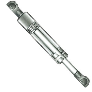 Molla a gas in acciaio inox con testa a sfera Aperto 305mm Corsa 89mm OS3802035-40%