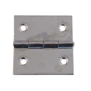 Cerniera in acciaio inox 40x40mm Spessore 0,8mm N60242240021-5%