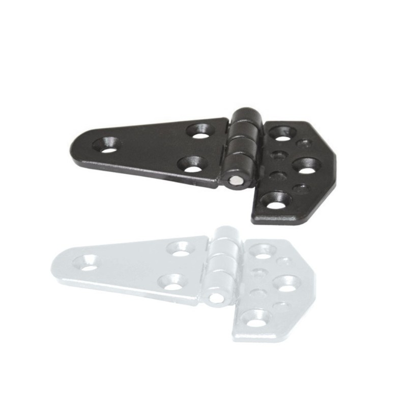 Plastic hinge 60x85 mm White colour N60242240503B