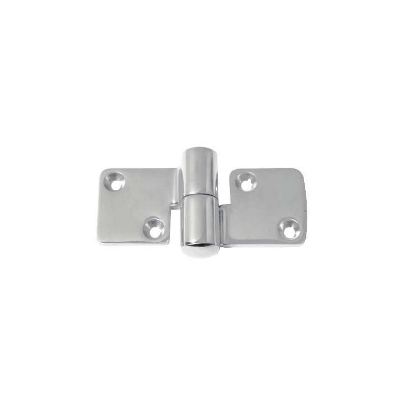 Stainless steel Removable Right-hand Hinge 100x50mm Thickness 5mm N60242240638