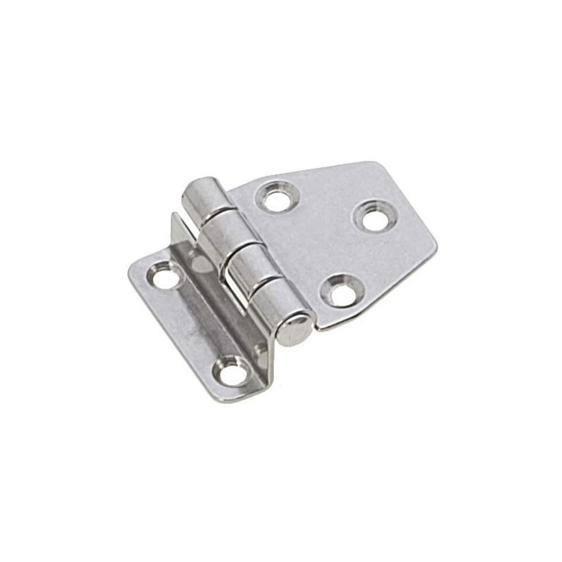Galvanized hinge in stainless steel 47x37mm Thickness 2mm N602422V4912