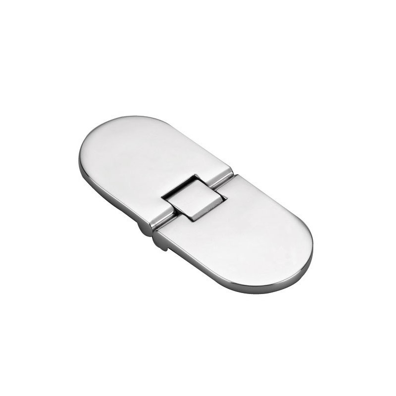 Cerniera Inox Ovale Cieca Microfusa con prigionieri 5mm 100x40x4mm OS3829020-18%