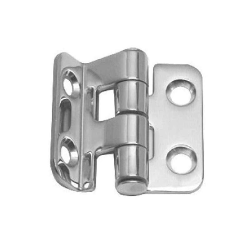 Stainless steel Overhang hinge 37x37mm Thickness 2mm OS3844159