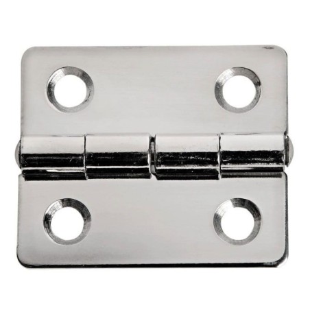 Morror polished stainless steel Rectangular hinge 38x33mm 1.3mm OS3846780