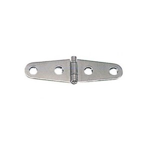 Stainless steel mirror polished hinge - 101x27mm Thickness of 1.7mm OS3846790