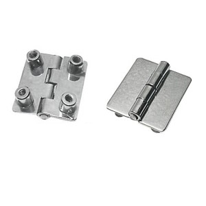 St.steel trapezoidal hinge 51x45mm Thickness 1.7mm Bushings 4 no screws OS3882102