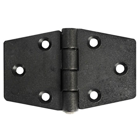Black Reinforced nylon Hinge 98x65mm OS3882320